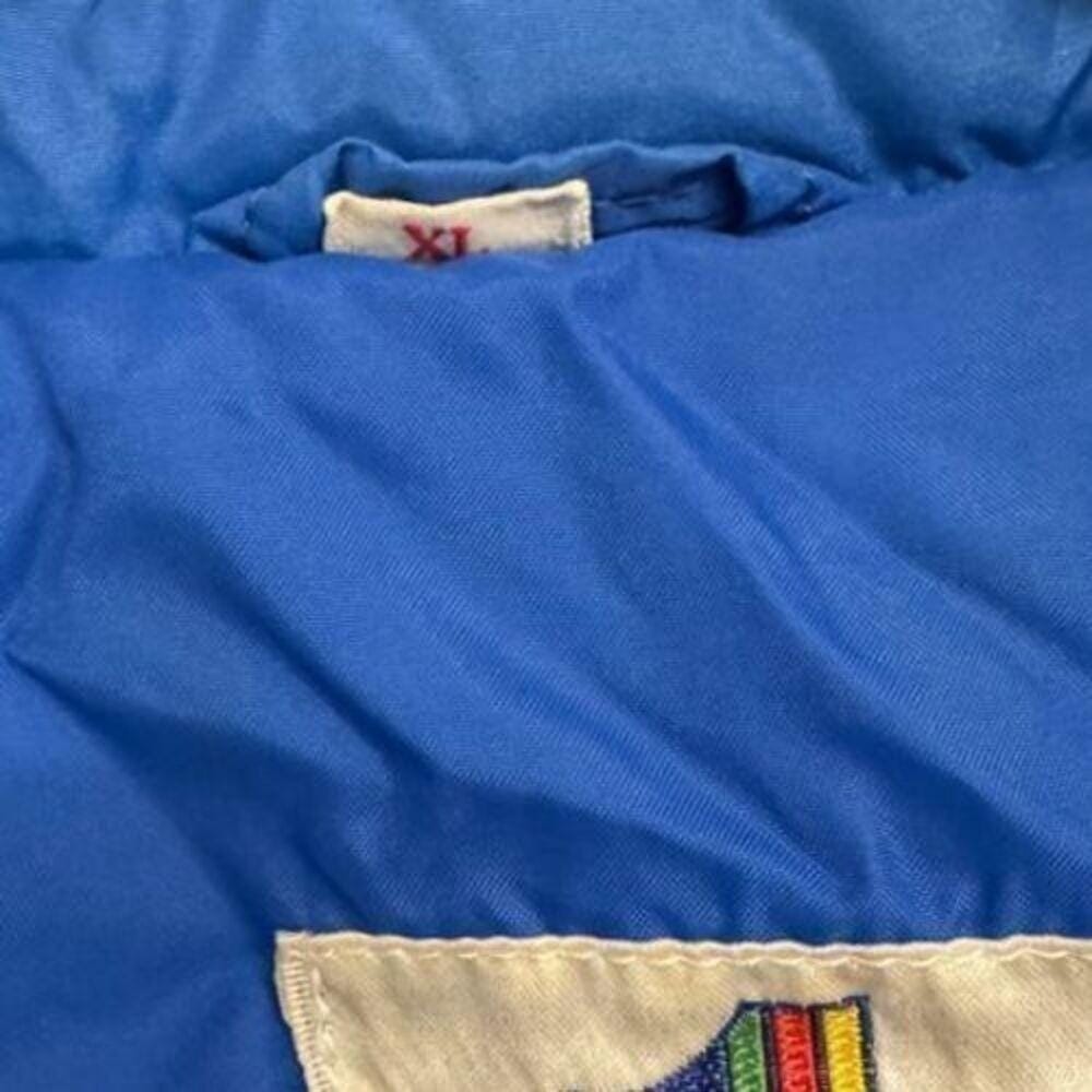 Number 1 Vintage 80's | Sun Thickly Insulated puffer Jacket Men's XL - Picture 3 of 7